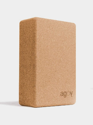 Agoy Yoga Block Agoy Large Cork Yoga Block